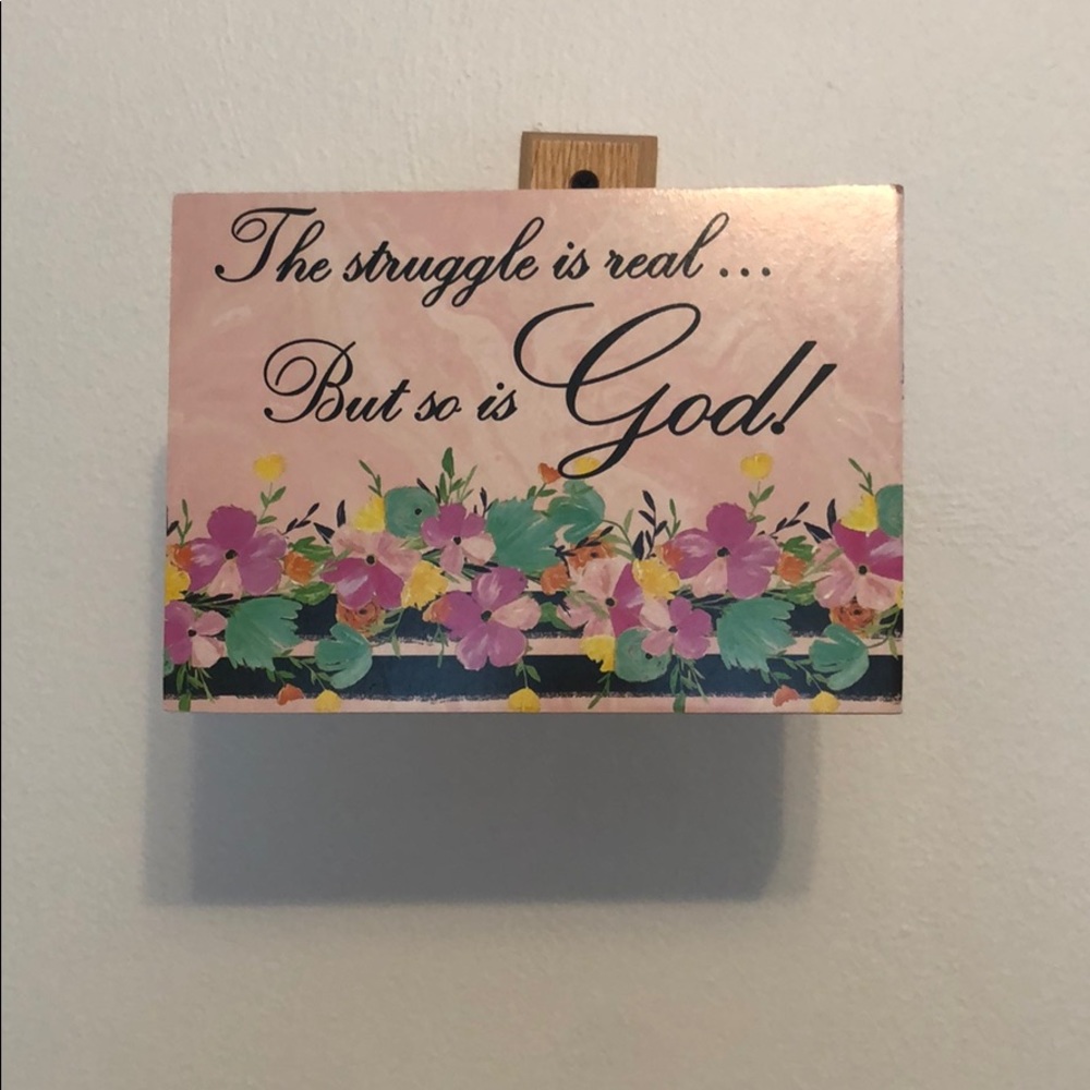 Wood sign